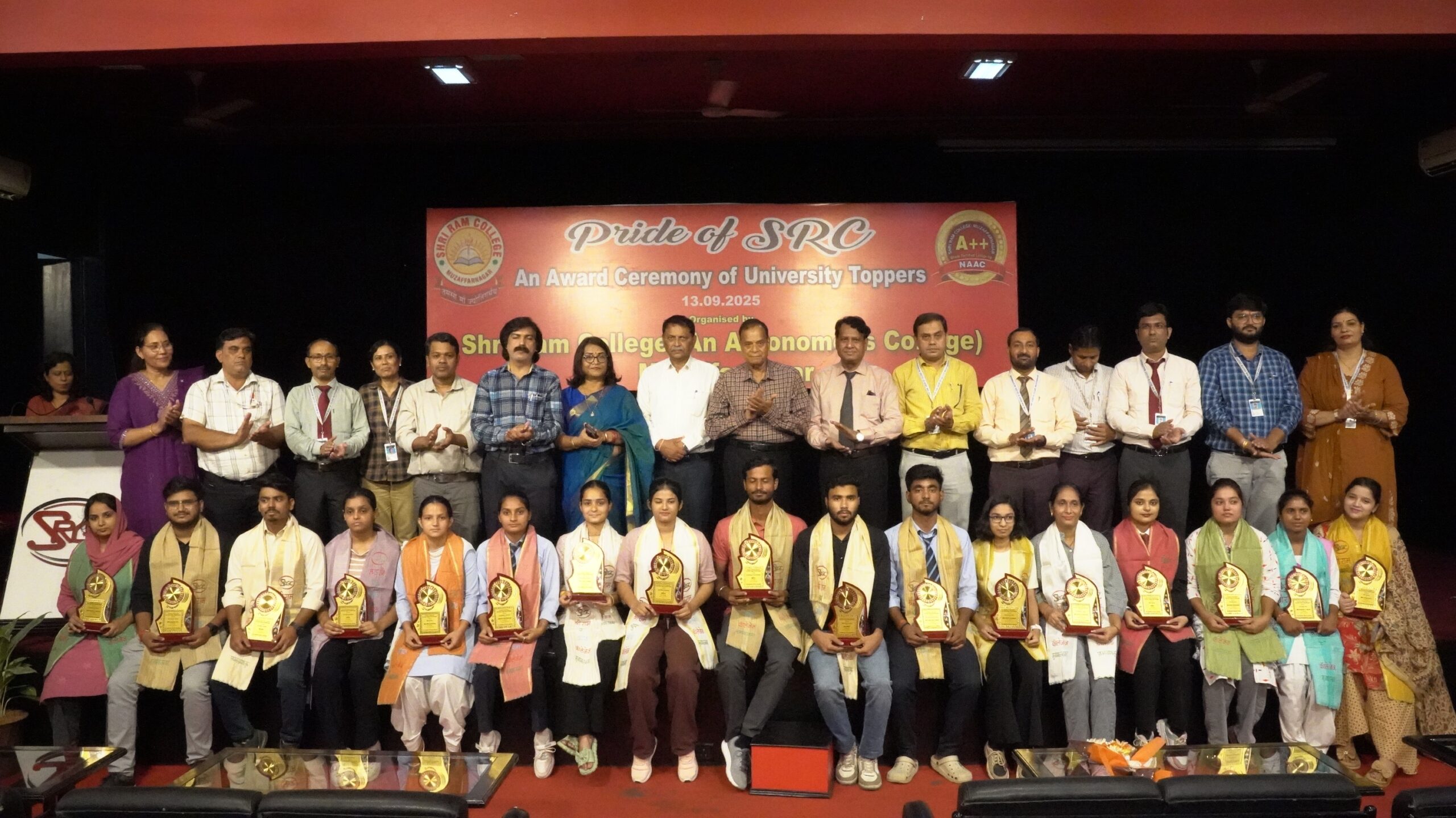 Shri Ram College got gold medals