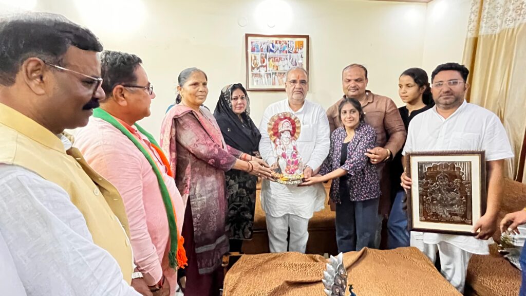 BJP leader Abhishek Chaudhary