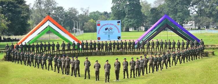 India-Australia joint military exercise